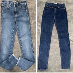 FP We the free skinny jean bundle size 26